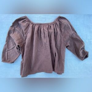 Atelier Delphine Women's Afton Crinkled
Cotton Blouse M